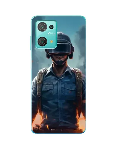 Чехол для Blackview Oscal C30 Pro с картинкой «PUBG — реалистичный герой»