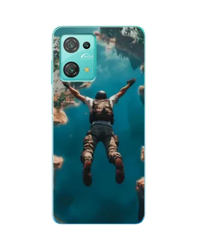 Чехол для Blackview Oscal C30 Pro с картинкой «PUBG — свободное падение»
