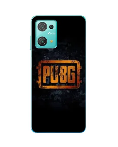 Чехол для Blackview Oscal C30 Pro с картинкой «PUBG — золотой логотип»