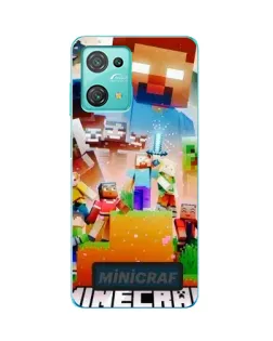 Чехол для Blackview Oscal C30 Pro с картинкой «Minecraft герои игры» Чехол для Blackview Oscal C30 Pro с картинкой «Minecraft герои игры»
