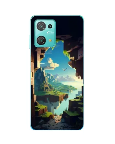 Чехол для Blackview Oscal C30 Pro с картинкой «Вид из пещеры»