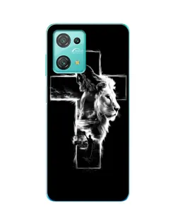 Чохол для Blackview Oscal C30 Pro з картинкою «Сяючий хрест Jesus»