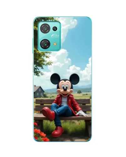 Чехол для Blackview Oscal C30 Pro с картинкой «Микки на скамейке» Чехол для Blackview Oscal C30 Pro с картинкой «Микки на скамейке»