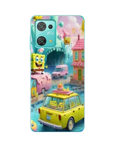 Чехол для Blackview Oscal C30 Pro с картинкой «Монстр-трак приключения»