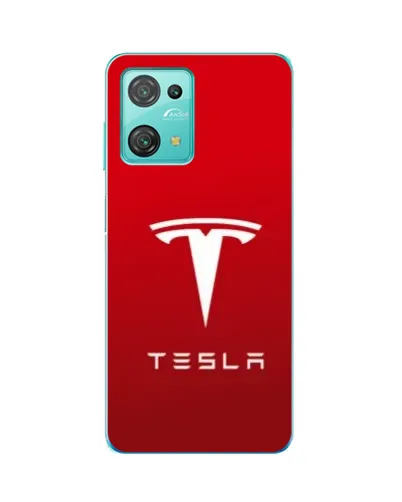 Чехол для Blackview Oscal C30 Pro с картинкой «Tesla Red Classic»