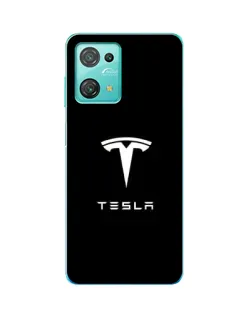 Чехол для Blackview Oscal C30 Pro с картинкой «Tesla White Logo» Чехол для Blackview Oscal C30 Pro с картинкой «Tesla White Logo»