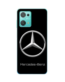 Чехол для Blackview Oscal C30 Pro с картинкой «Mercedes Silver Logo»