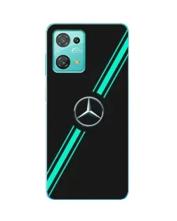 Чехол для Blackview Oscal C30 Pro с картинкой «Спортивные линии Mercedes»