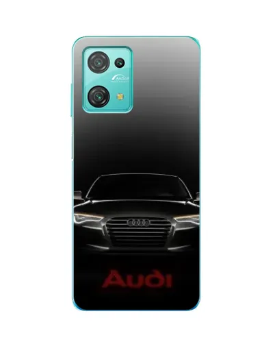 Чехол для Blackview Oscal C30 Pro с картинкой «Audi — градиентный контур» Чехол для Blackview Oscal C30 Pro с картинкой «Audi — градиентный контур»