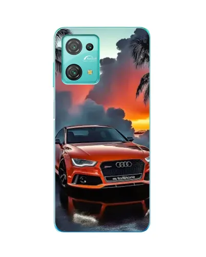 Чехол для Blackview Oscal C30 Pro с картинкой «Audi — закат» Чехол для Blackview Oscal C30 Pro с картинкой «Audi — закат»