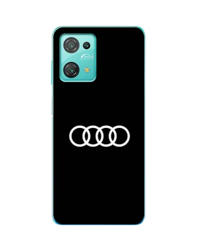 Чехол для Blackview Oscal C30 Pro с картинкой «Audi White Logo» Чехол для Blackview Oscal C30 Pro с картинкой «Audi White Logo»