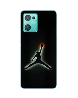 Чохол для Blackview Oscal C30 з картинкою «Jordan Gradient Logo»