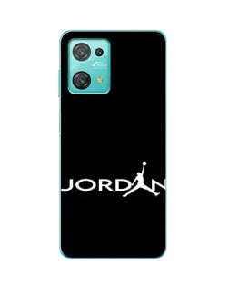 Чехол для Blackview Oscal C30 с картинкой «Jordan White Logo»