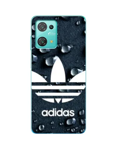 Чехол для Blackview Oscal C30 с картинкой «Adidas Trefoil Blue»