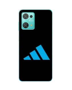 Чехол для Blackview Oscal C30 с картинкой «Adidas Cyan Logo»