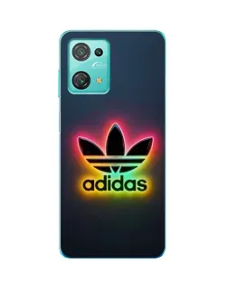 Чехол для Blackview Oscal C30 с картинкой «Неоновый Adidas»