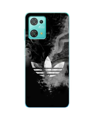 Чехол для Blackview Oscal C30 с картинкой «Абстрактный дым Adidas»