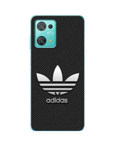 Чехол для Blackview Oscal C30 с картинкой «Adidas Карбоновая текстура»