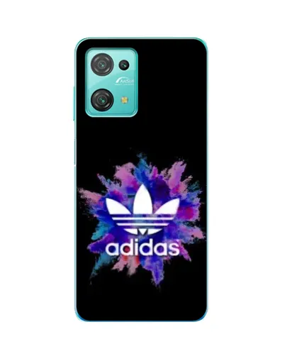 Чехол для Blackview Oscal C30 с картинкой «Взрыв красок Adidas»