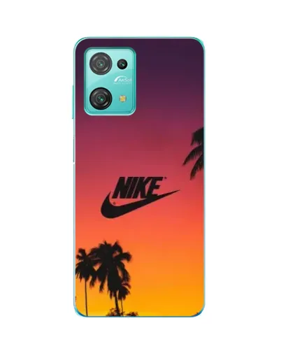 Чехол для Blackview Oscal C30 с картинкой «Nike на закате солнца»