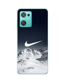Чехол для Blackview Oscal C30 с картинкой «Nike — зимние горы»