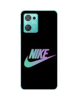 Чехол для Blackview Oscal C30 с картинкой «Nike — городская ночь»