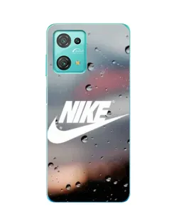 Чехол для Blackview Oscal C30 с картинкой «Nike в стиле ретро»