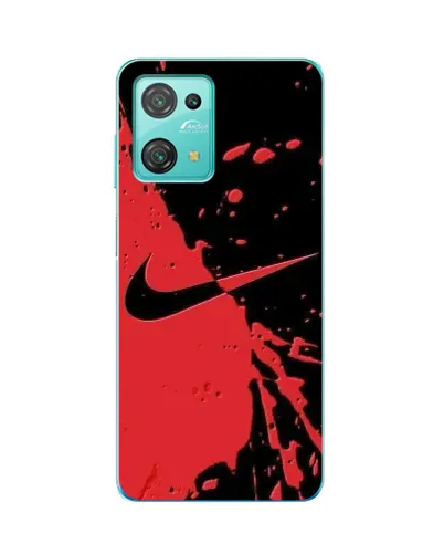 Чехол для Blackview Oscal C30 с картинкой «Красные брызги Nike» Чехол для Blackview Oscal C30 с картинкой «Красные брызги Nike»