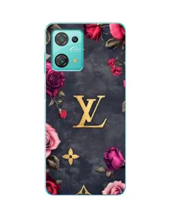 Чохол для Blackview Oscal C30 з картинкою «Квітковий Louis Vuitton»