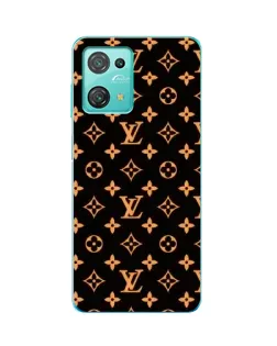 Чехол для Blackview Oscal C30 с картинкой «Золотая монограмма LV»