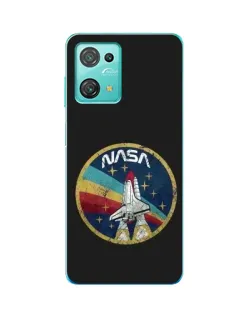 Чохол для Blackview Oscal C30 з картинкою «NASA — емблема місії»