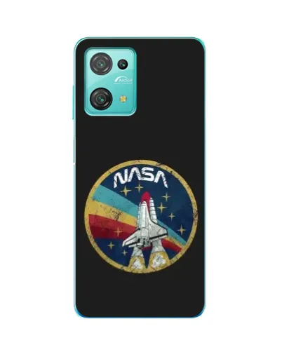 Чехол для Blackview Oscal C30 с картинкой «NASA — эмблема миссии»