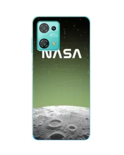 Чехол для Blackview Oscal C30 с картинкой «NASA — лунный градиент»
