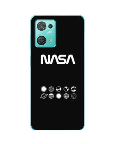 Чехол для Blackview Oscal C30 с картинкой «NASA — технический принт»