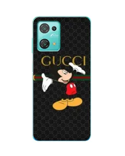 Чехол для Blackview Oscal C30 с картинкой «Микки Маус Gucci»