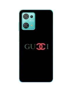 Чехол для Blackview Oscal C30 с картинкой «Gucci — красный градиент»