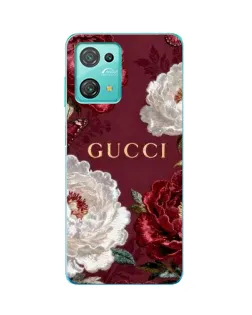 Чохол для Blackview Oscal C30 з картинкою «Gucci — бордові троянди»