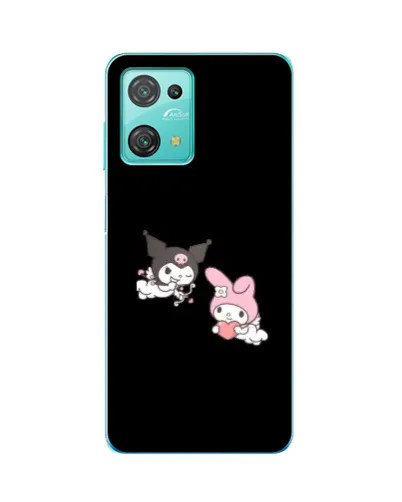 Чехол для Blackview Oscal C30 с картинкой «My Melody и Kuromi»