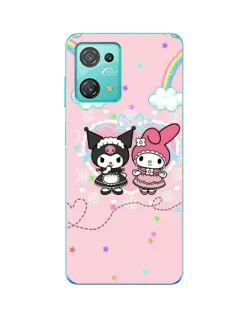 Чехол для Blackview Oscal C30 с картинкой «My Melody и Kuromi»