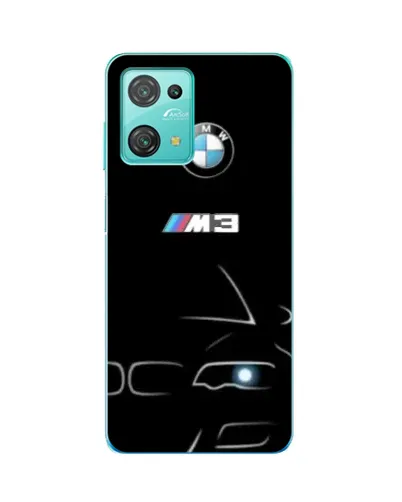 Чехол для Blackview Oscal C30 с картинкой «Минималистичный принт BMW M3»