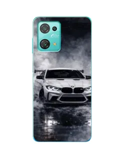 Чехол для Blackview Oscal C30 с картинкой «BMW сквозь туман»