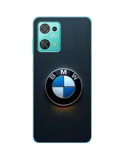 Чехол для Blackview Oscal C30 с картинкой «Логотип BMW — минимализм»