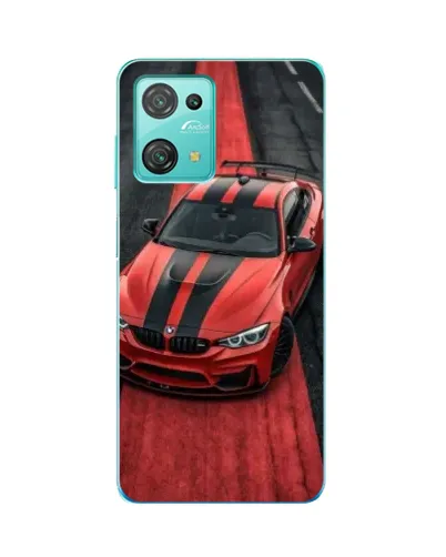 Чехол для Blackview Oscal C30 с картинкой «BMW на красной дорожке»