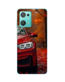 Чехол для Blackview Oscal C30 с картинкой «Осенняя BMW M4»