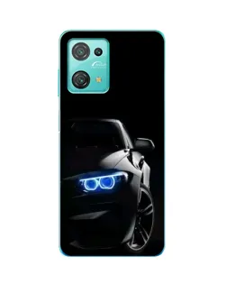 Чехол для Blackview Oscal C30 с картинкой «BMW — ночной взгляд»