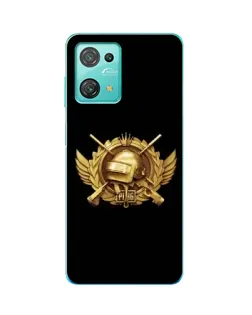 Чохол для Blackview Oscal C30 з картинкою «PUBG — помаранчевий градієнт»