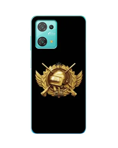 Чехол для Blackview Oscal C30 с картинкой «PUBG — оранжевый градиент»