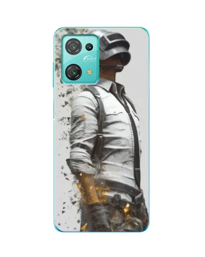 Чехол для Blackview Oscal C30 с картинкой «PUBG — боец в пыли»
