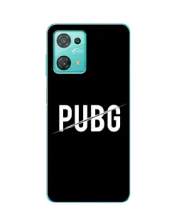Чехол для Blackview Oscal C30 с картинкой «PUBG — белый логотип»