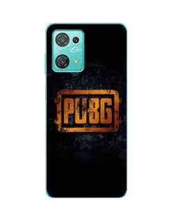 Чехол для Blackview Oscal C30 с картинкой «PUBG — золотой логотип»